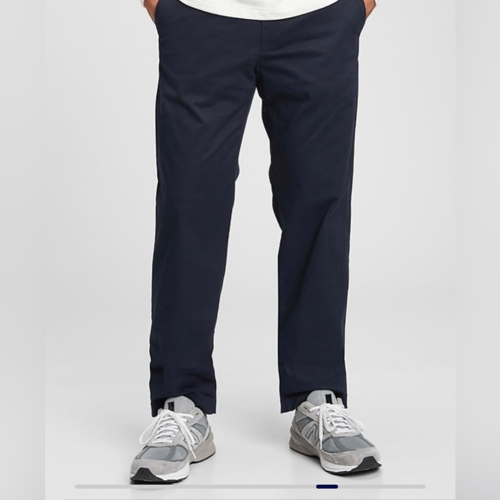 Gap 30x30 mens navy blue khaki pants